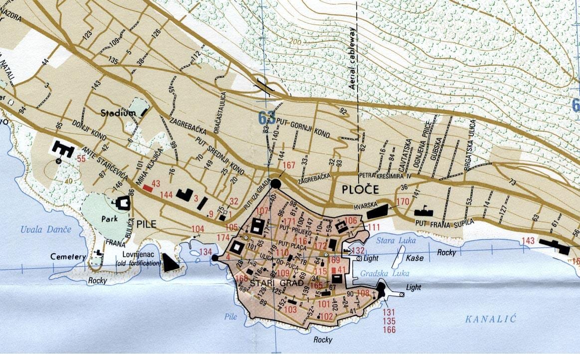 வரைபடம் rijeka குரோஷியா